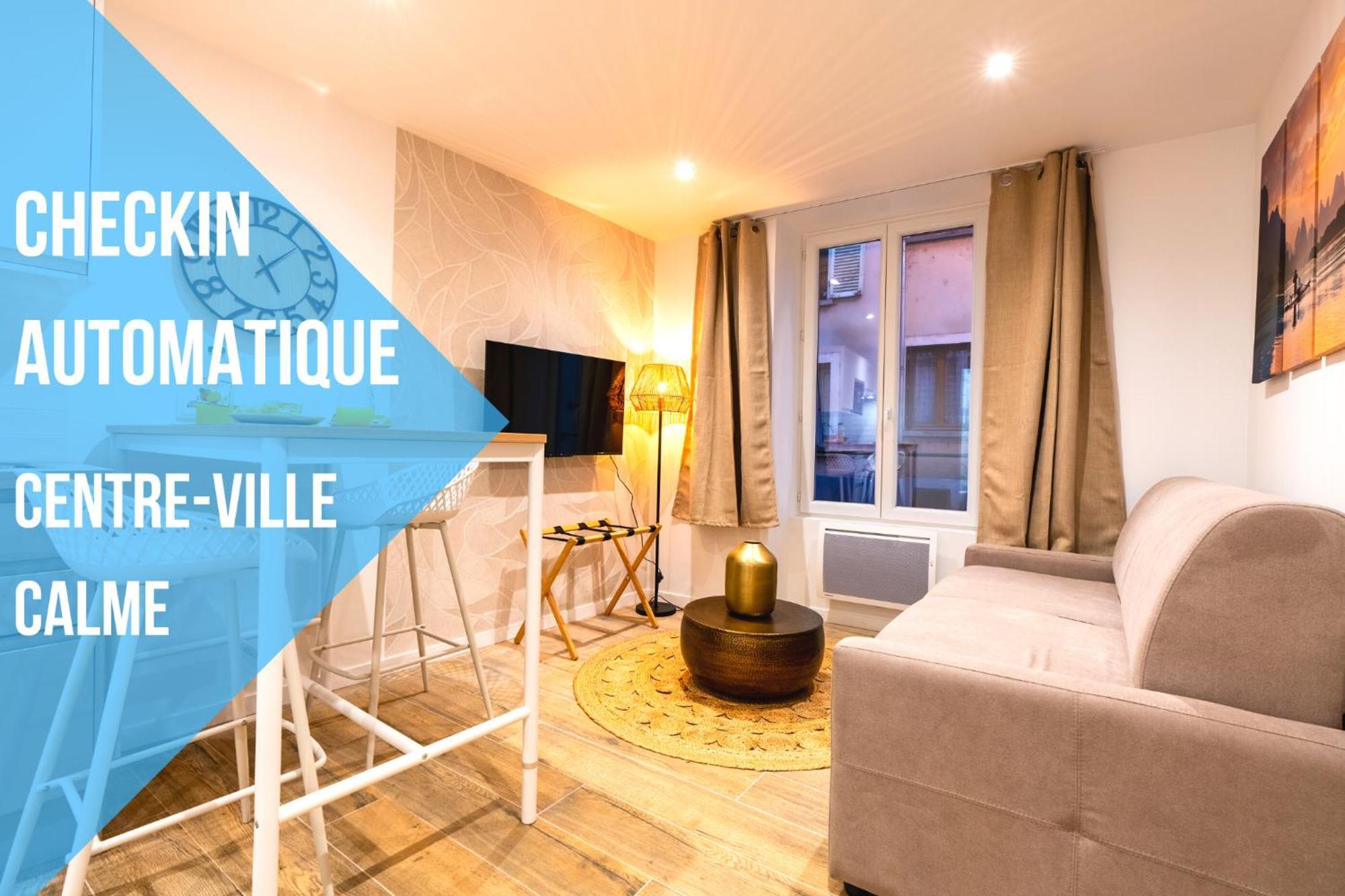 Studio - Self Checkin Automatique - Centre-Ville - Asie Jouarre 外观 照片